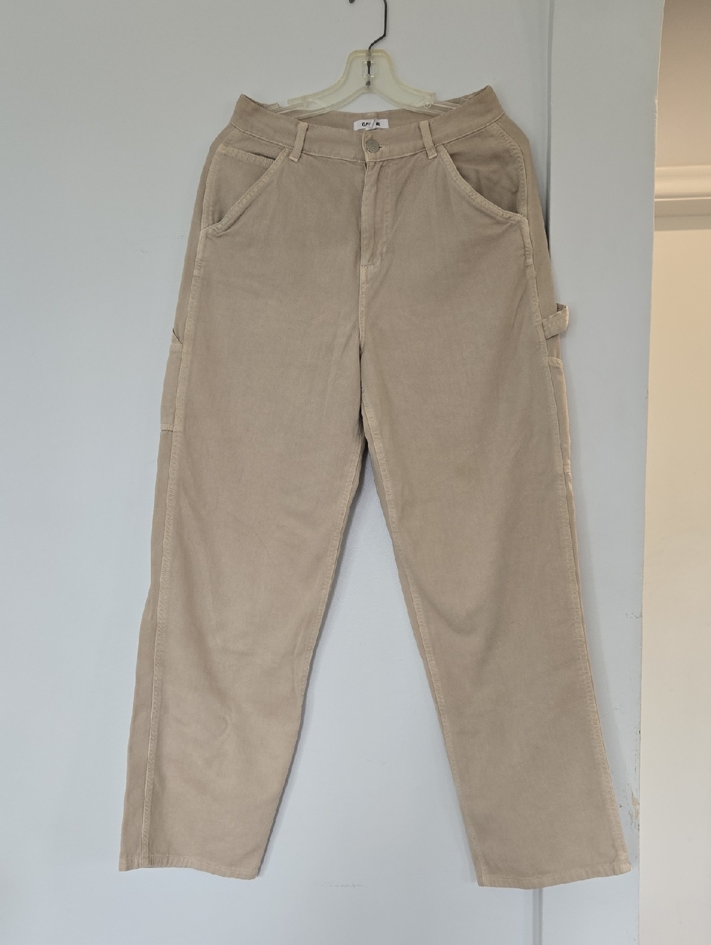 Garage Cream Carpenter Jeans